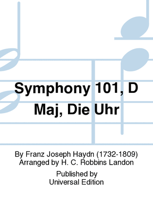 Symphony 101, D Maj, Die Uhr
