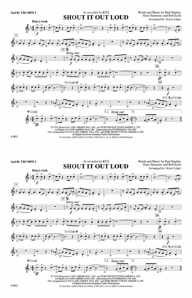 Shout It Out Loud: 2nd B-flat Trumpet