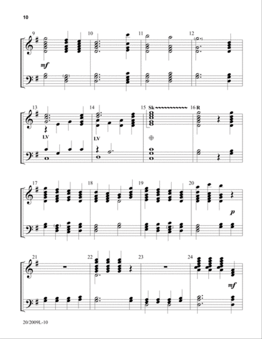 Three Pieces for Christmas 3-Octaves scores gallery preview page 8