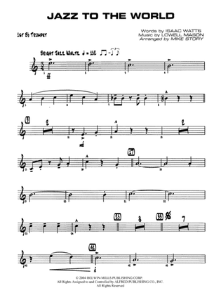 Book cover for Jazz to the World: 1st B-flat Trumpet
