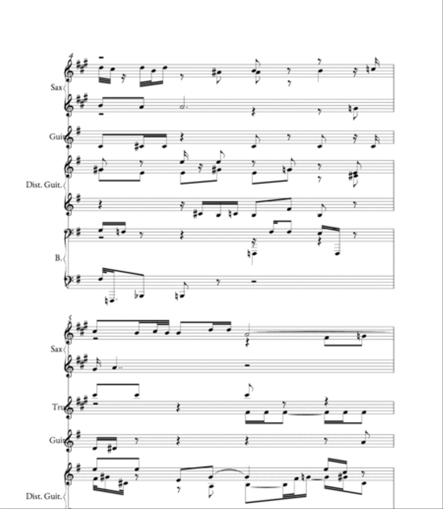 06 Terremoto Mediacion Small Ensemble scores gallery preview page 3