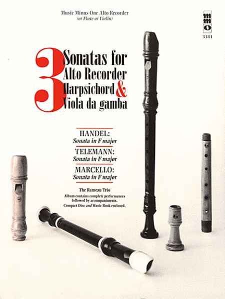 3 Sonatas for Alto Recorder, Harpsichord & Viola da Gamba image number null