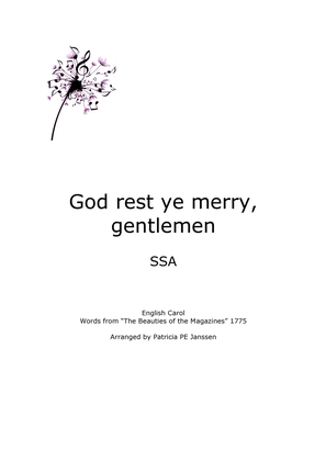 God rest you merry, gentlemen (SSA)