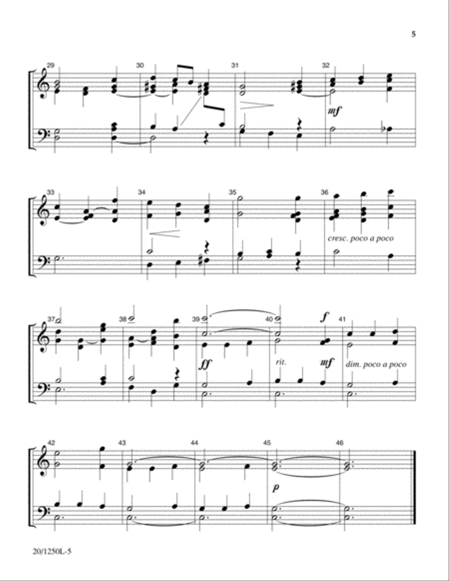 Simple Gifts 3-Octaves scores gallery preview page 5