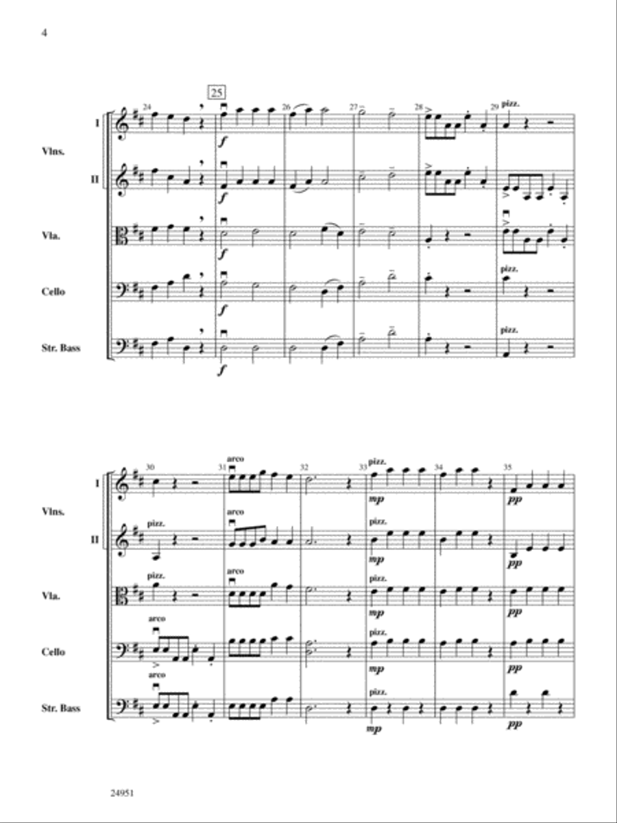 Keemo Kymo: Score String Orchestra scores gallery preview page 4