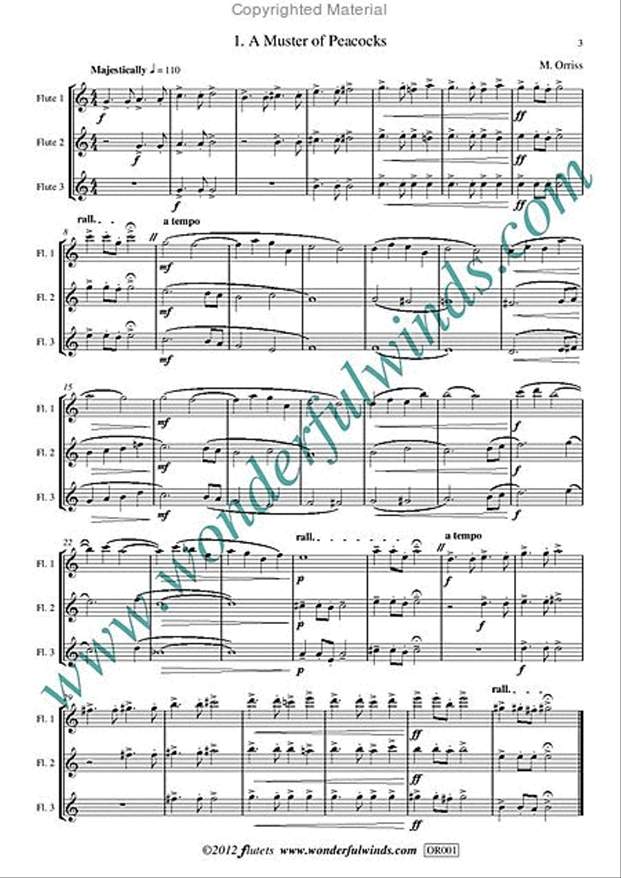 Tweets Tweets Flute Trio scores gallery preview page 2