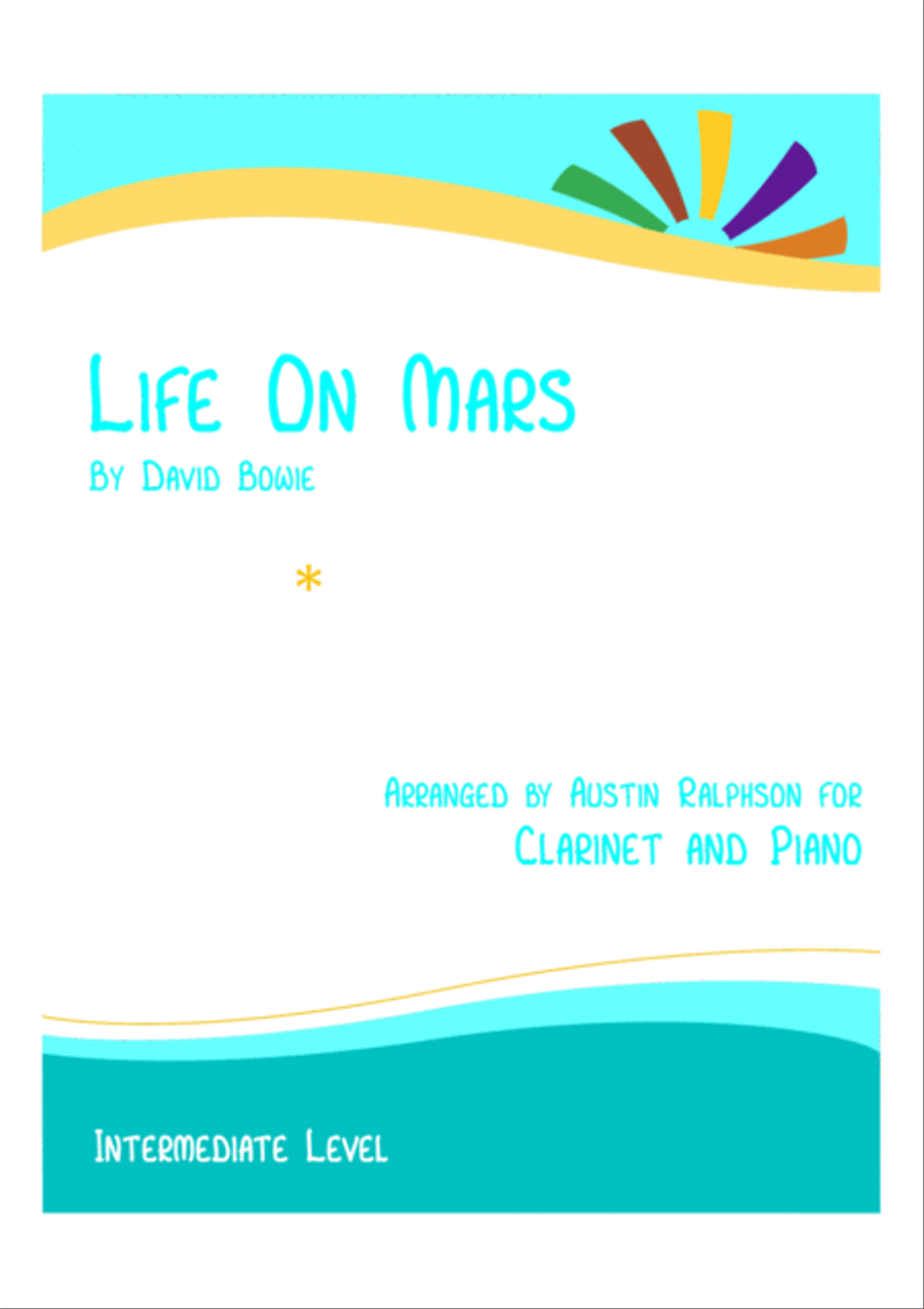 Life On Mars Clarinet Solo scores gallery preview page 1