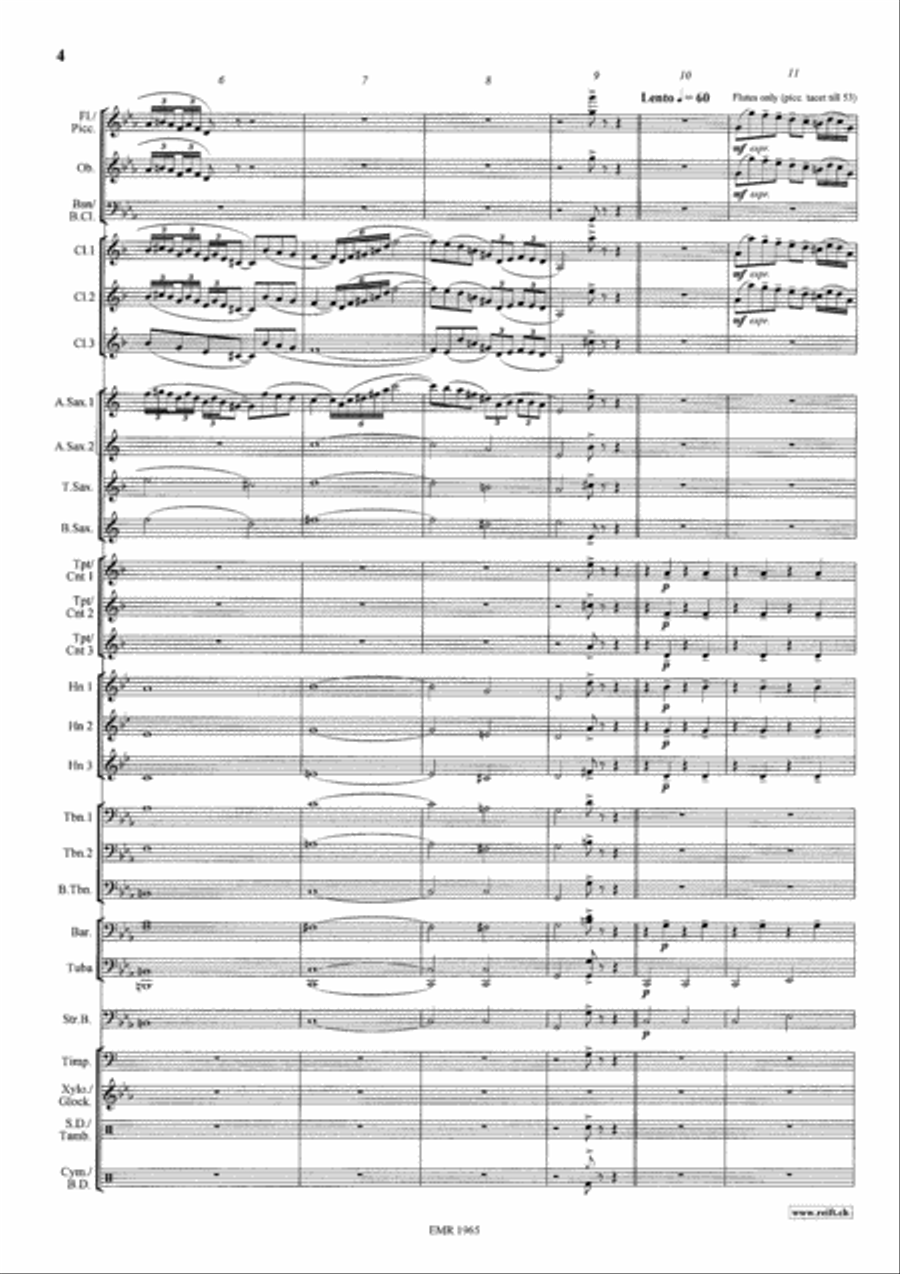 Gipsy Fantasy Gipsy Fantasy Concert Band scores gallery preview page 5
