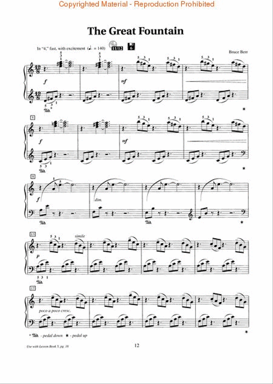 Piano Solos Book 5 Piano Method scores gallery preview page 4
