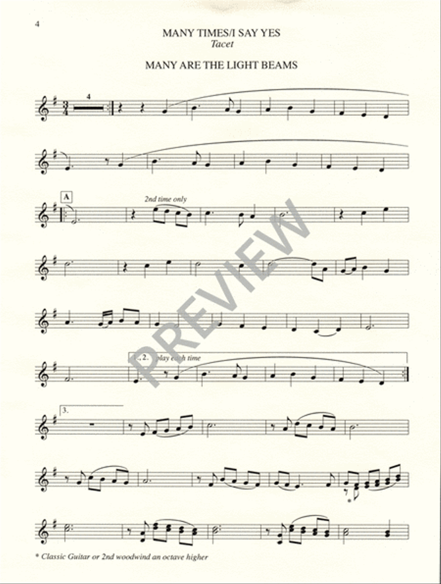 Tales of Wonder - Instrument edition Guitar scores gallery preview page 7