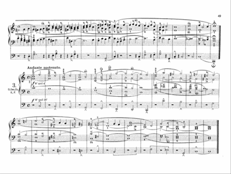 Schneider: Complete Pedal Studies, Op. 48 and 67 Organ scores gallery preview page 2