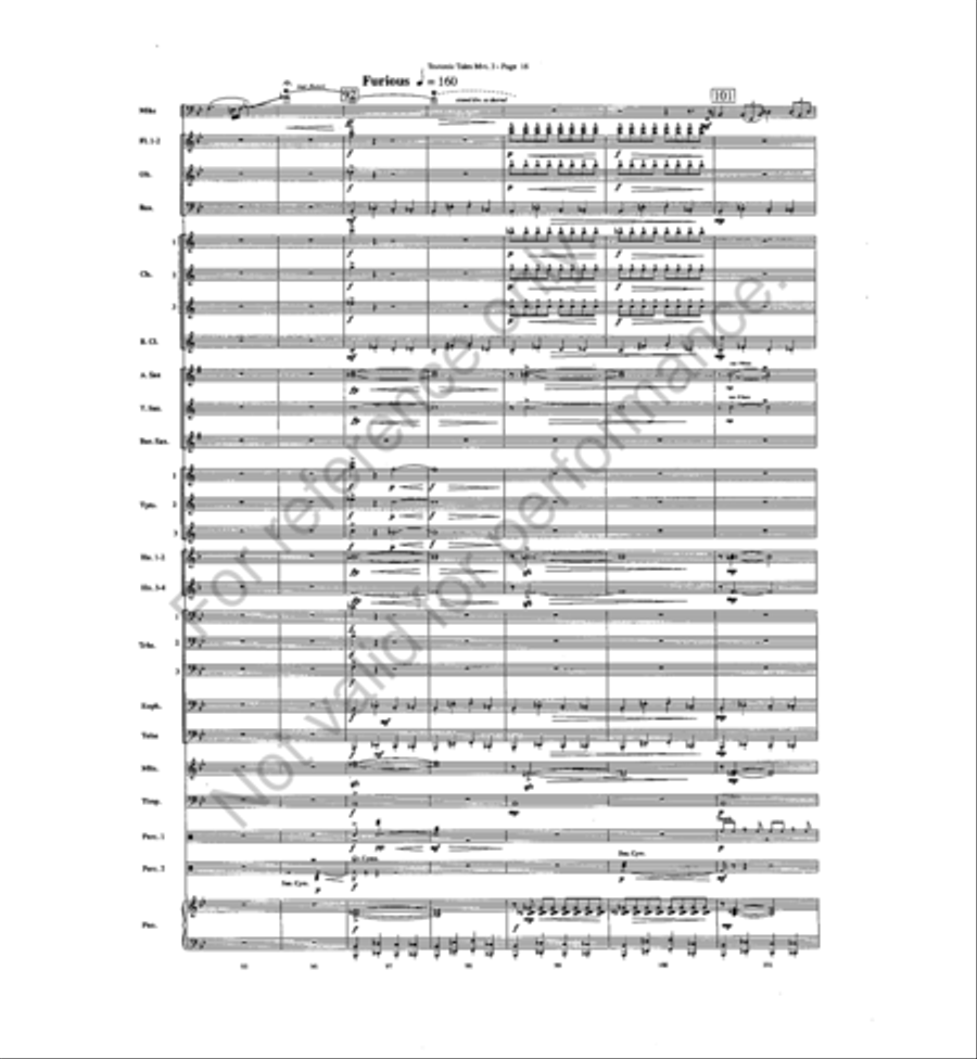 Thor's Hammer Concert Band scores gallery preview page 17