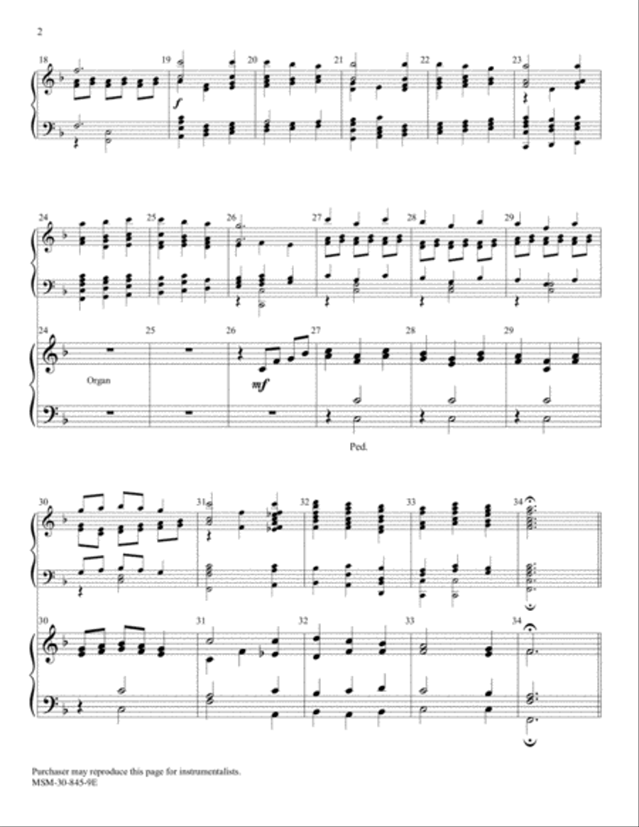 Hyfrydol Choir scores gallery preview page 2