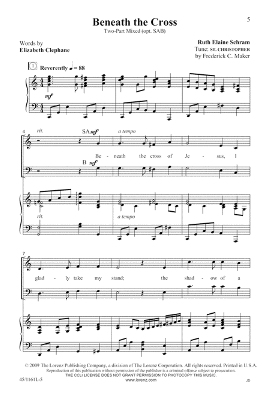 Hymns We Love to Sing Hymns We Love to Sing 3-Part scores gallery preview page 6