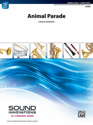 Book cover for Animal Parade
