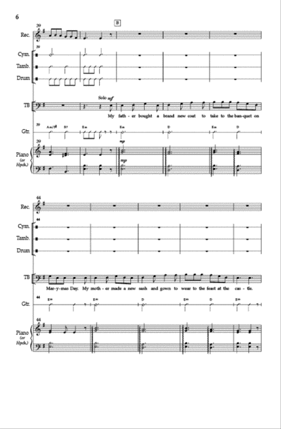 Come, Ye Ladies and Lairds SA scores gallery preview page 5