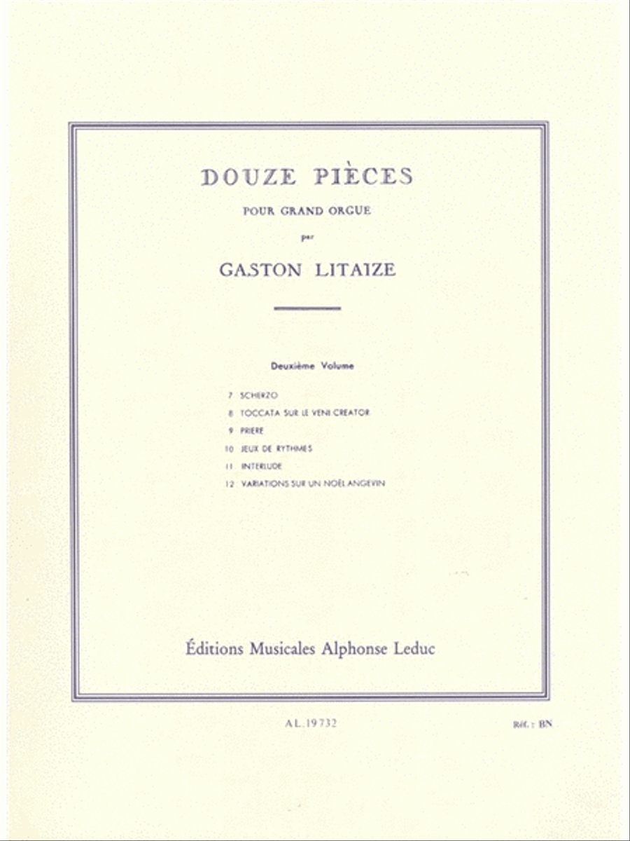 Book cover for 12 Pieces – Volume 2