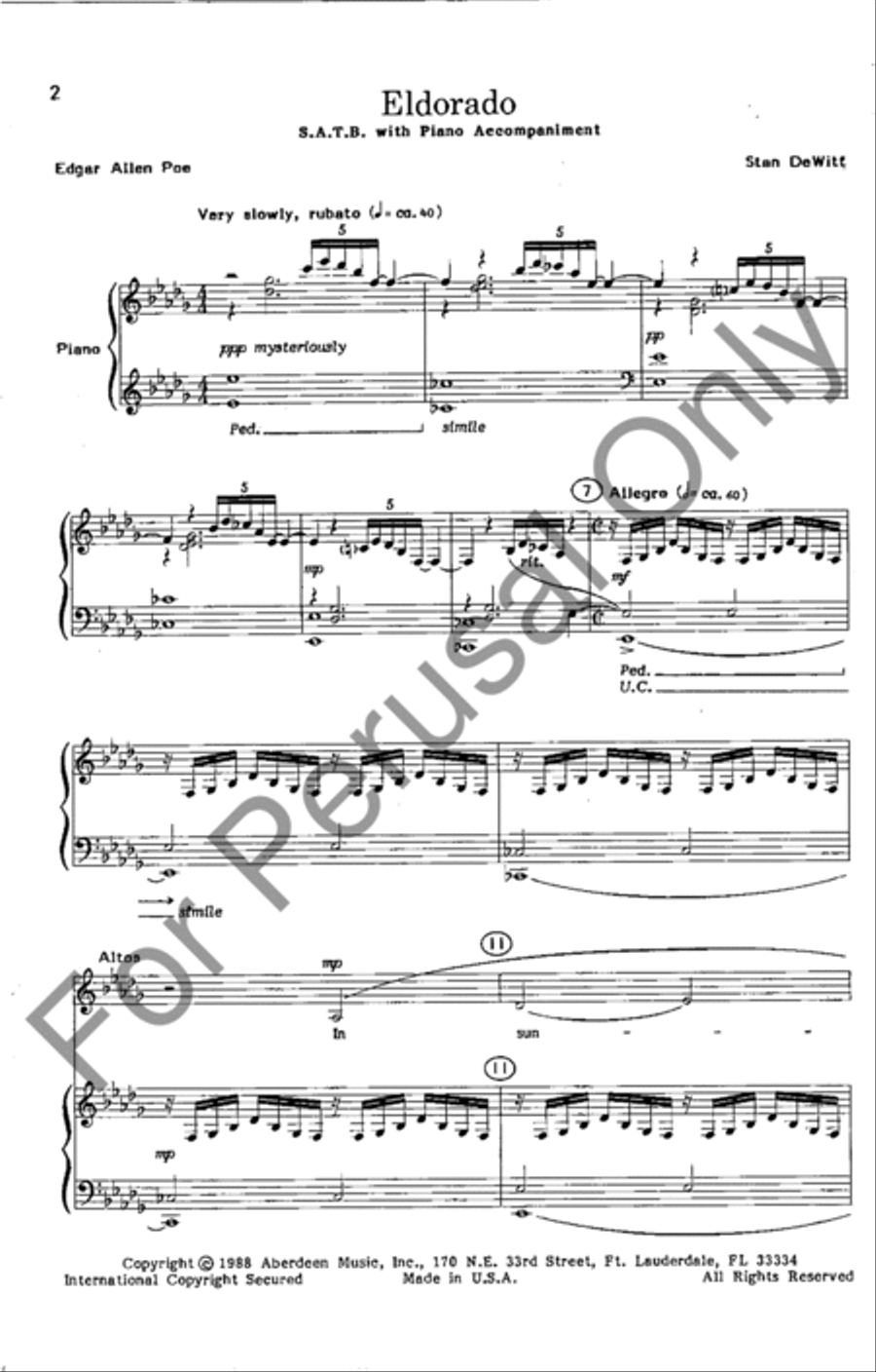 Eldorado Eldorado 4-Part scores gallery preview page 2