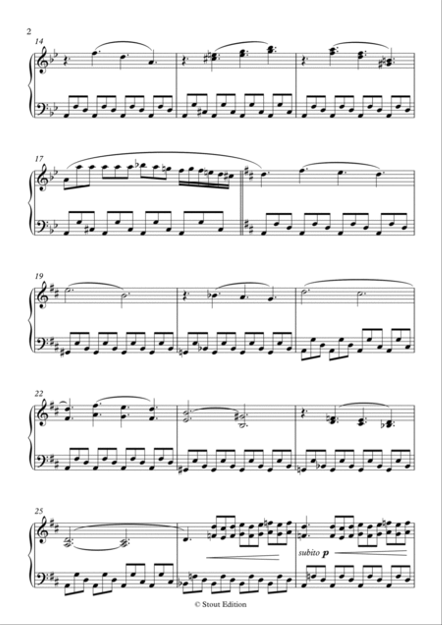 Nocturne in G minor Nocturne in G minor Piano Solo scores gallery preview page 2