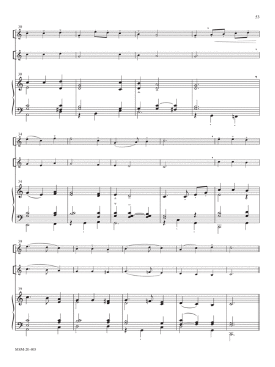 Good Christian Friends, Rejoice and Sing Choir scores gallery preview page 3