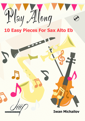 Book cover for 10 Easy Pieces For Saxophone Eb
