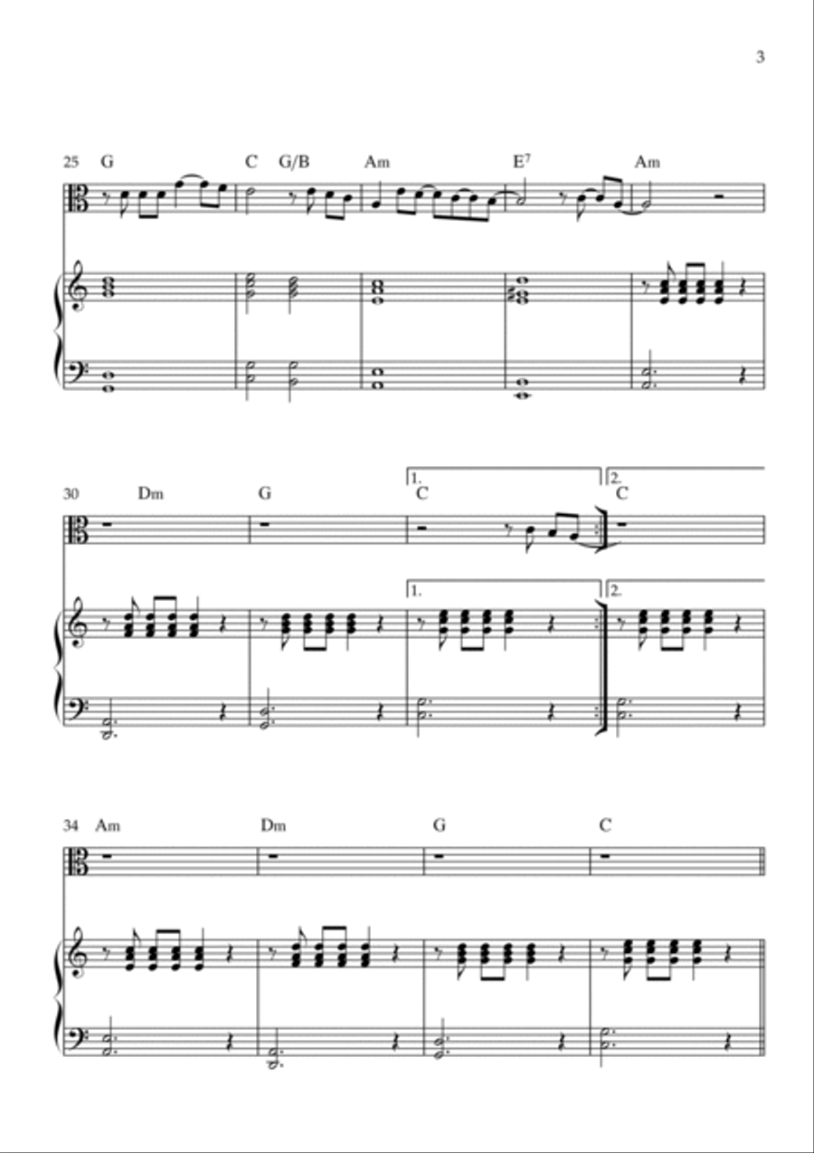 Flowers Viola scores gallery preview page 3