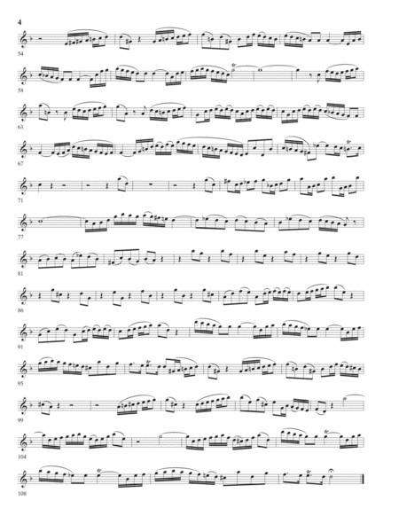 1060c JSBach Concerto for English Horn and Viola in G Minor ENGLISH HORN PART image number null
