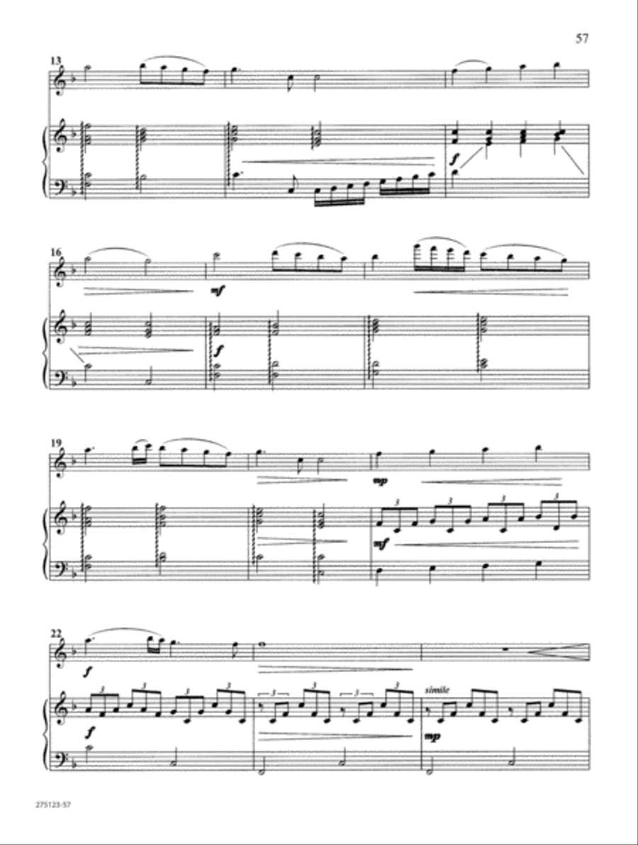 Christmas Journeys Flute Solo scores gallery preview page 27
