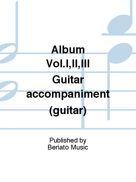 Album Vol.I,II,III Guitar accompaniment (guitar)