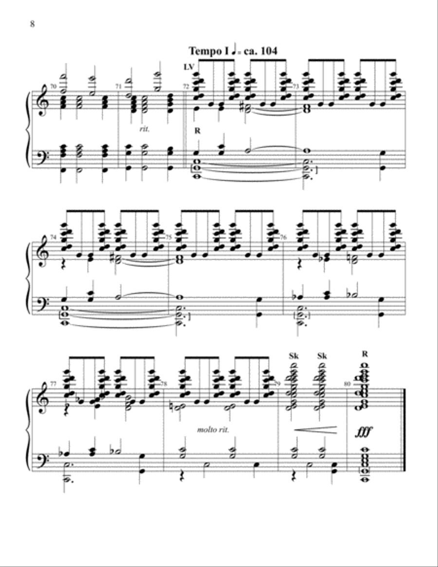 Bells & Chimes for Special Times Handbell Choir scores gallery preview page 28
