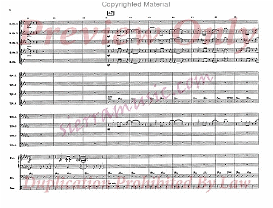 Shadrack Big Band scores gallery preview page 7