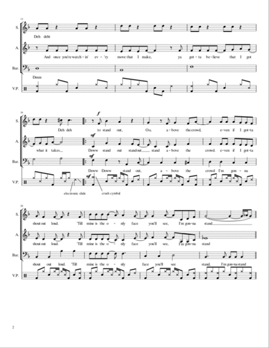 Stand Out 3-Part scores gallery preview page 2