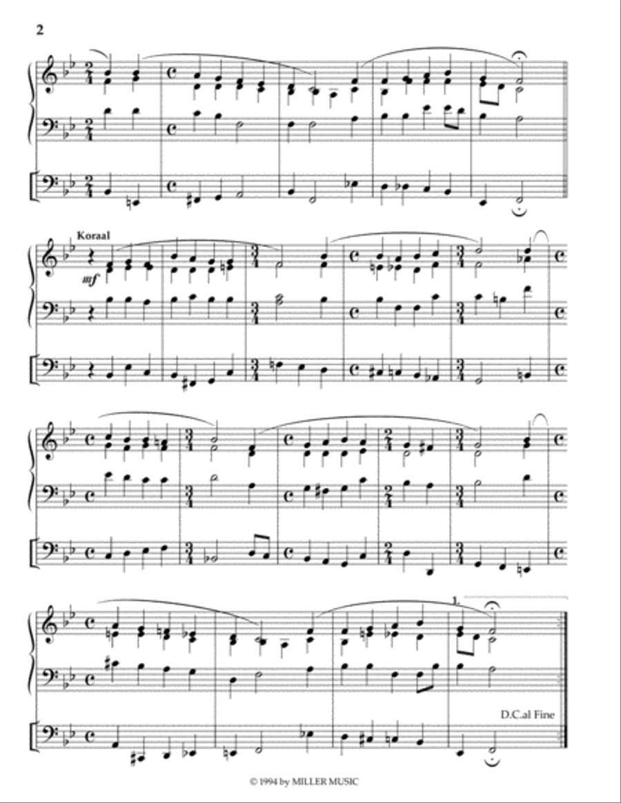 Psalm 121 Psalm 121 Organ Solo scores gallery preview page 2