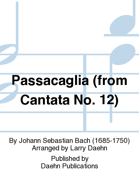 Passacaglia (from Cantata No. 12) image number null