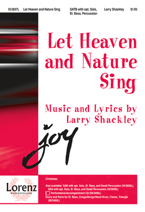 Book cover for Let Heaven and Nature Sing