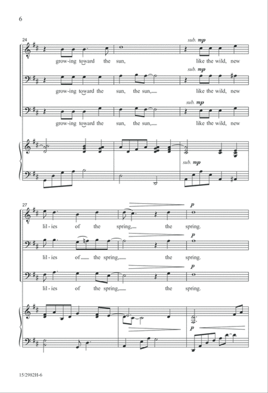 Come in from the Firefly Darkness 3-Part scores gallery preview page 6