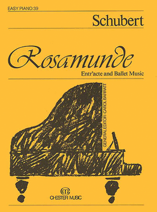 Book cover for Rosamunde (Easy Piano No.39)