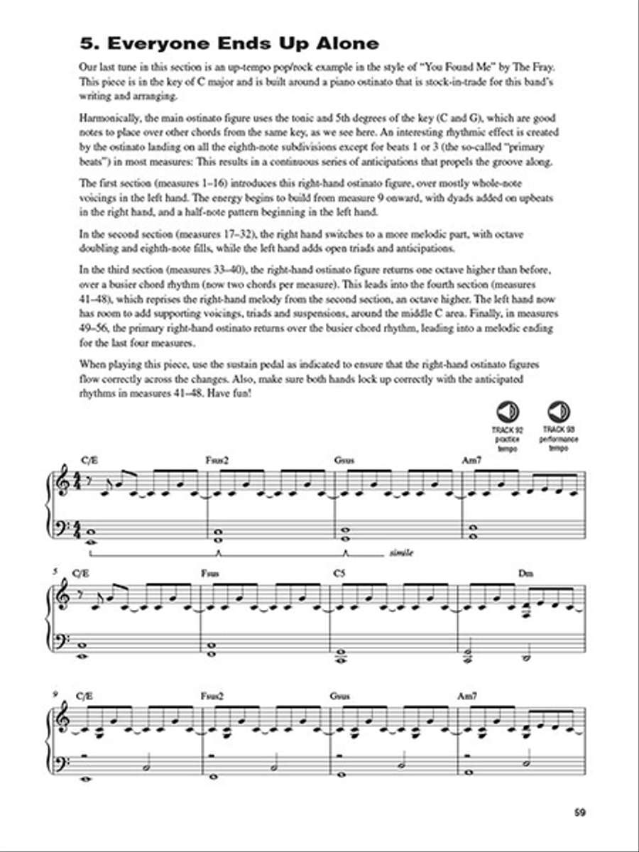 Modern Pop Keyboard – The Complete Guide with Audio Piano Method scores gallery preview page 5