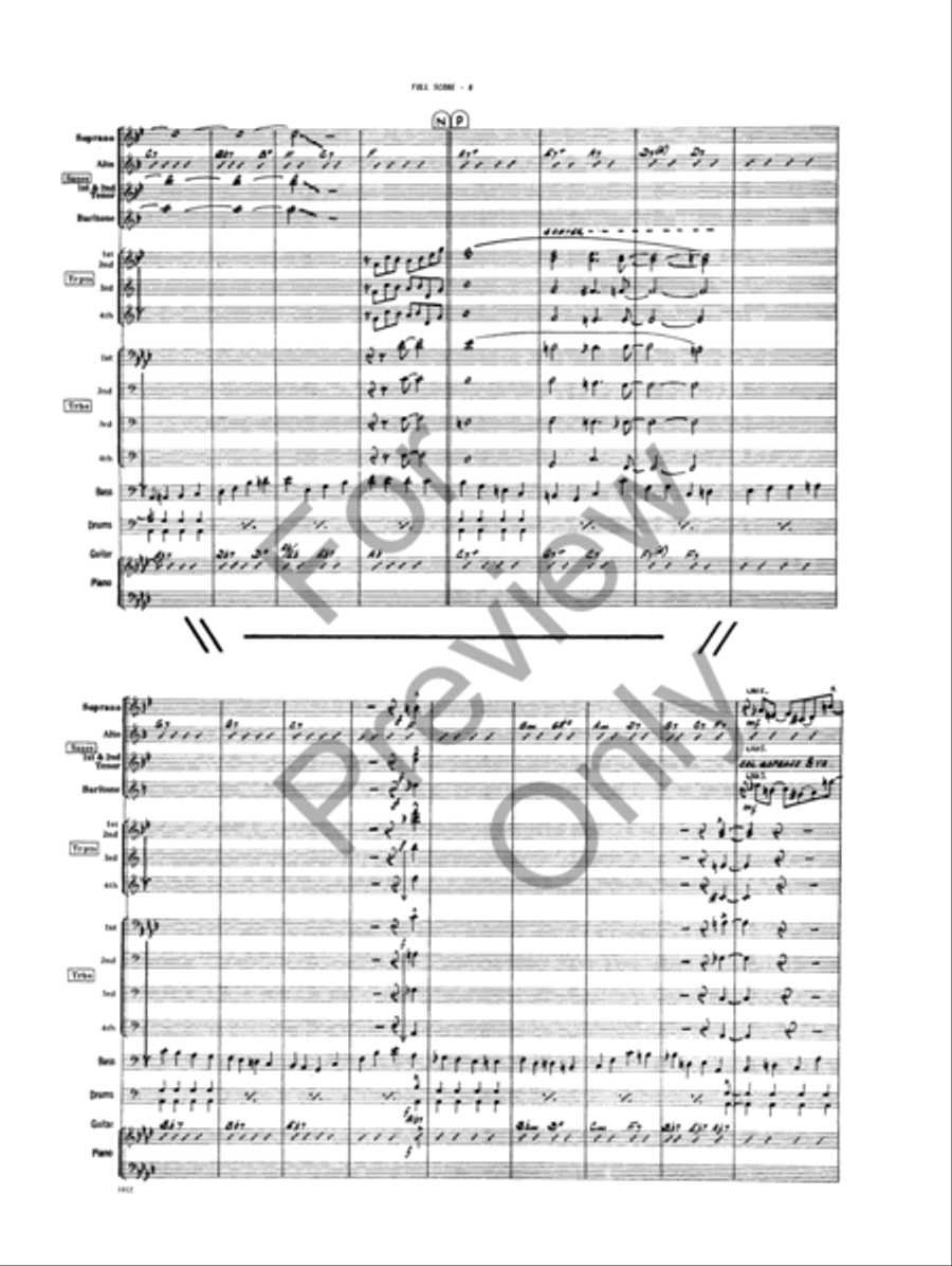 Tip Toe Choir scores gallery preview page 10