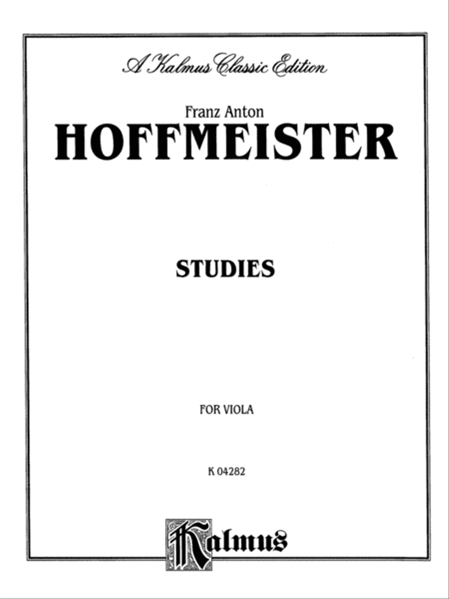Studies Viola Solo scores gallery preview page 2