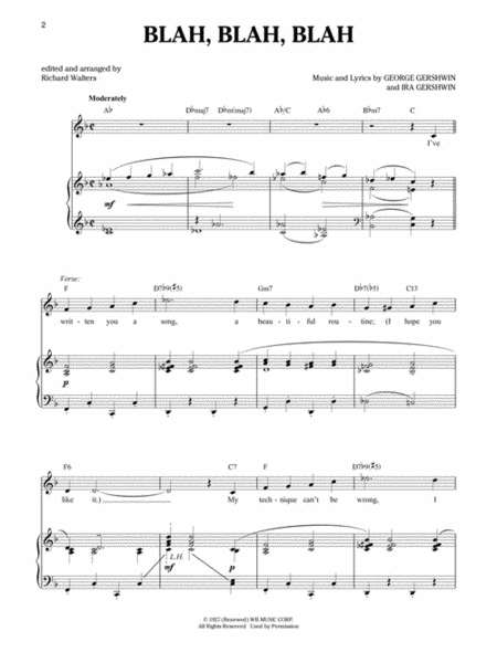 The Singer's Anthology of Gershwin Songs – Soprano