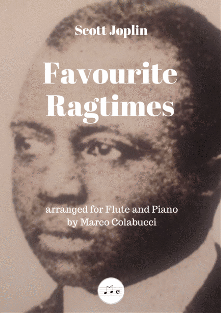 Joplin Favourite Ragtimes Flute Solo scores gallery preview page 1