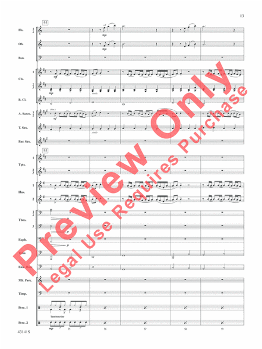 Bruno Mars Greatest Hits Bruno Mars Greatest Hits Concert Band scores gallery preview page 14