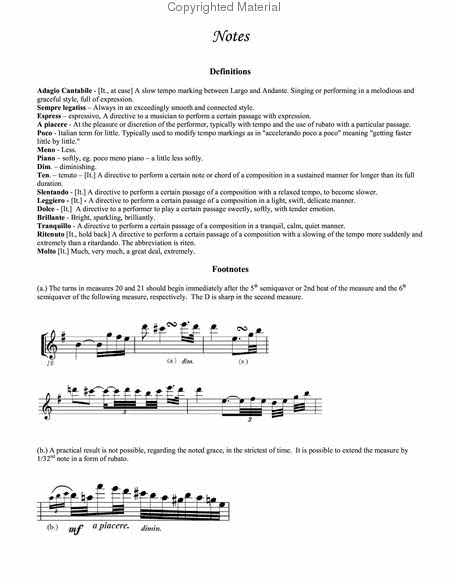 Adagio Cantabile for Classical Guitar Quartet incl. 4 Parts