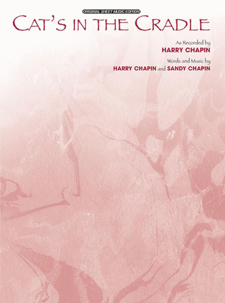 Cat's in the Cradle by Harry Chapin Guitar Tablature - Sheet Music