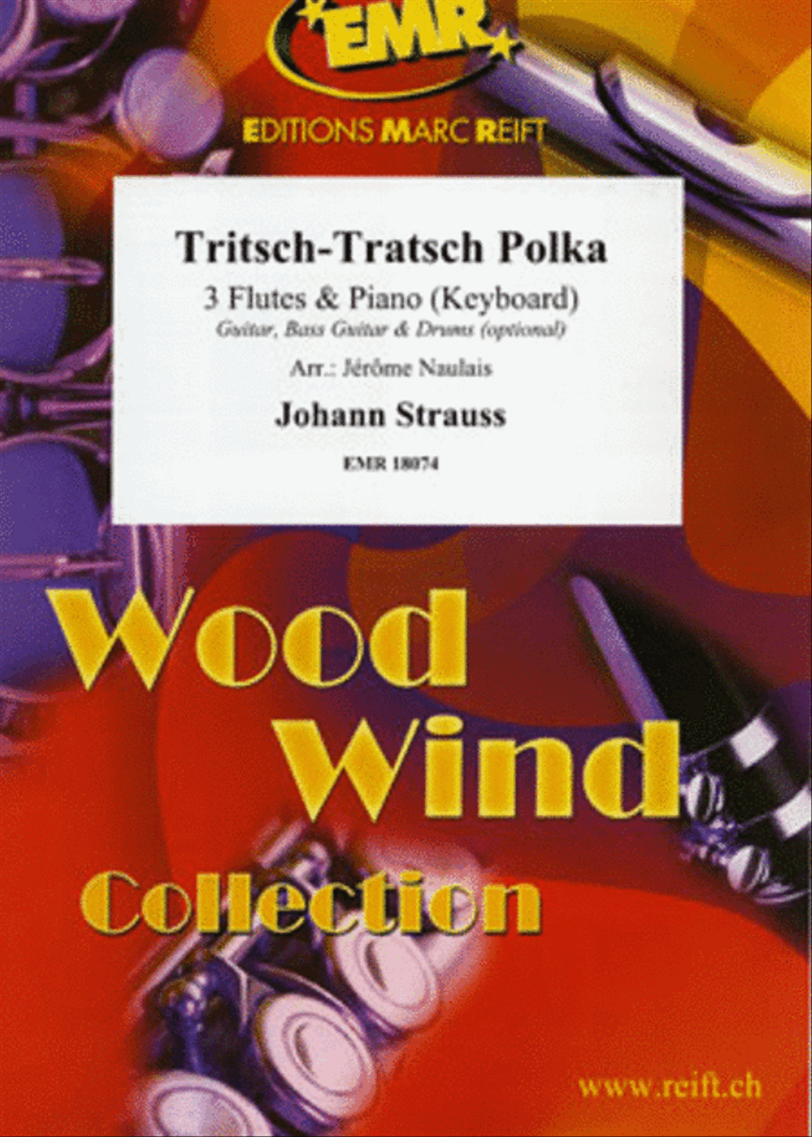 Tritsch-Tratsch Polka Flute scores gallery preview page 1