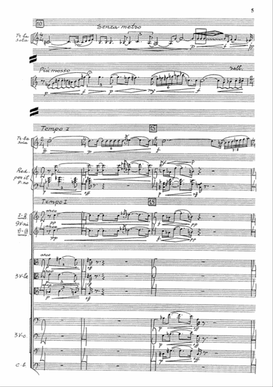 Konzert String Orchestra scores gallery preview page 5