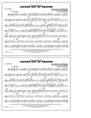 Book cover for Locked Out of Heaven - 2nd Trombone