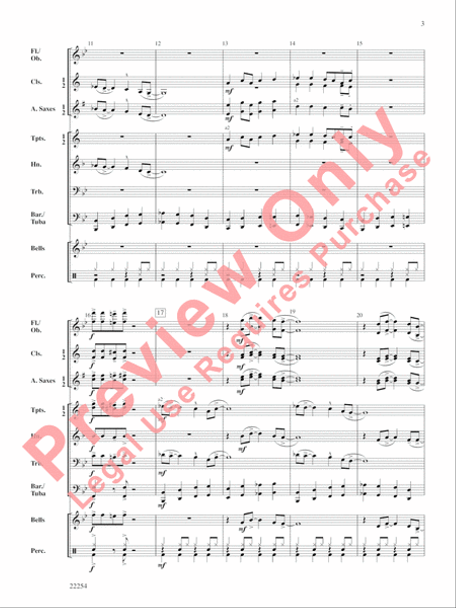 Jump Street Boogie Jump Street Boogie Concert Band scores gallery preview page 4