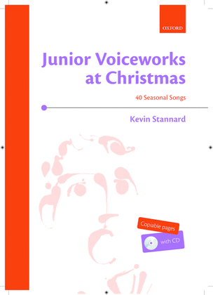 Book cover for Junior Voiceworks at Christmas + CD